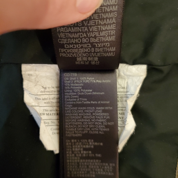 Marmot Women's Duck Down Short Bomber Puffer Jacket Coat, Olive Green, XS - Picture 12 of 16